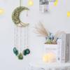 Natural Agate Crystal Crushed Stone Dream Catcher Tree of Life Wind Chime Pendant Home Decoration