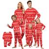 Print Cute Family Set Pajamas, Home Clothes, Family Set Long Sleeve Top Pants Set