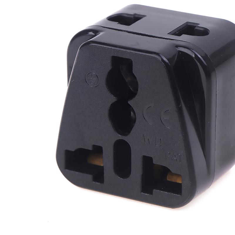 2 v 1 Napájecí adaptér IEC 320 C14 samec na C13 samice PDU/UPS C13 Univerzální samice AU/US/UK/EU Speciální konverzní zástrčka