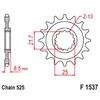 For Kawasaki Z1000 ZR1000 03-20 Z1000SX 11-19 ZX1000 Ninja 1000 13-19 525 15T-17T Motorcycle Front Sprocket