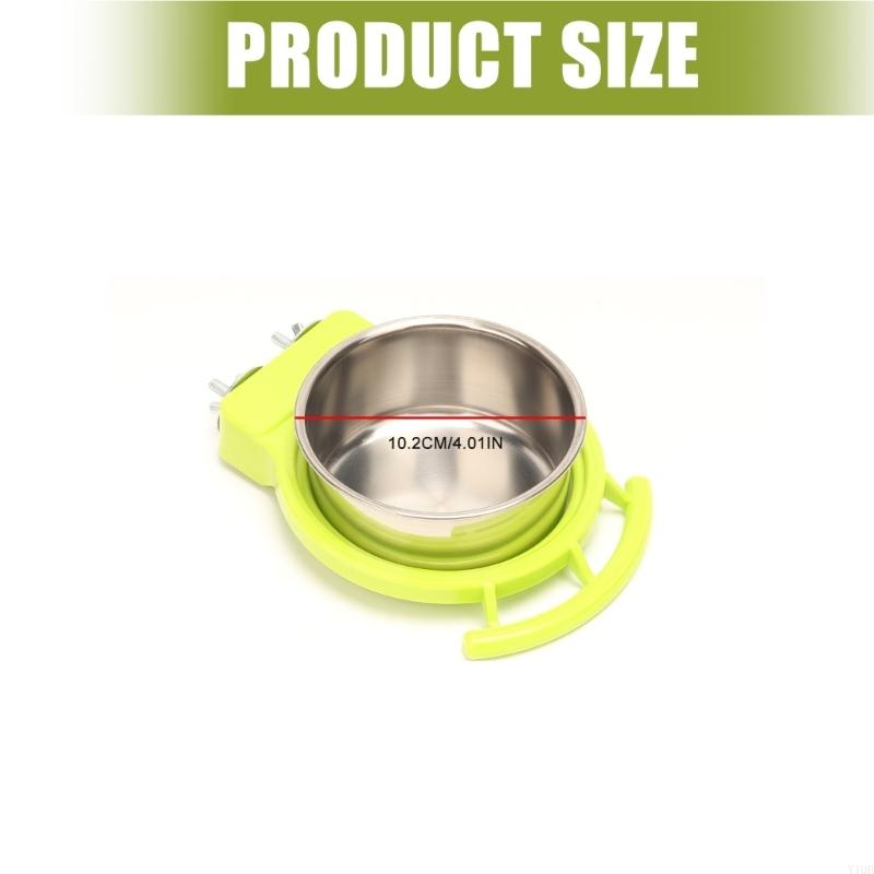 2Pcs Stainless Steel Bird Feeder Bowl Perfect For Parrots Canaries Feeding