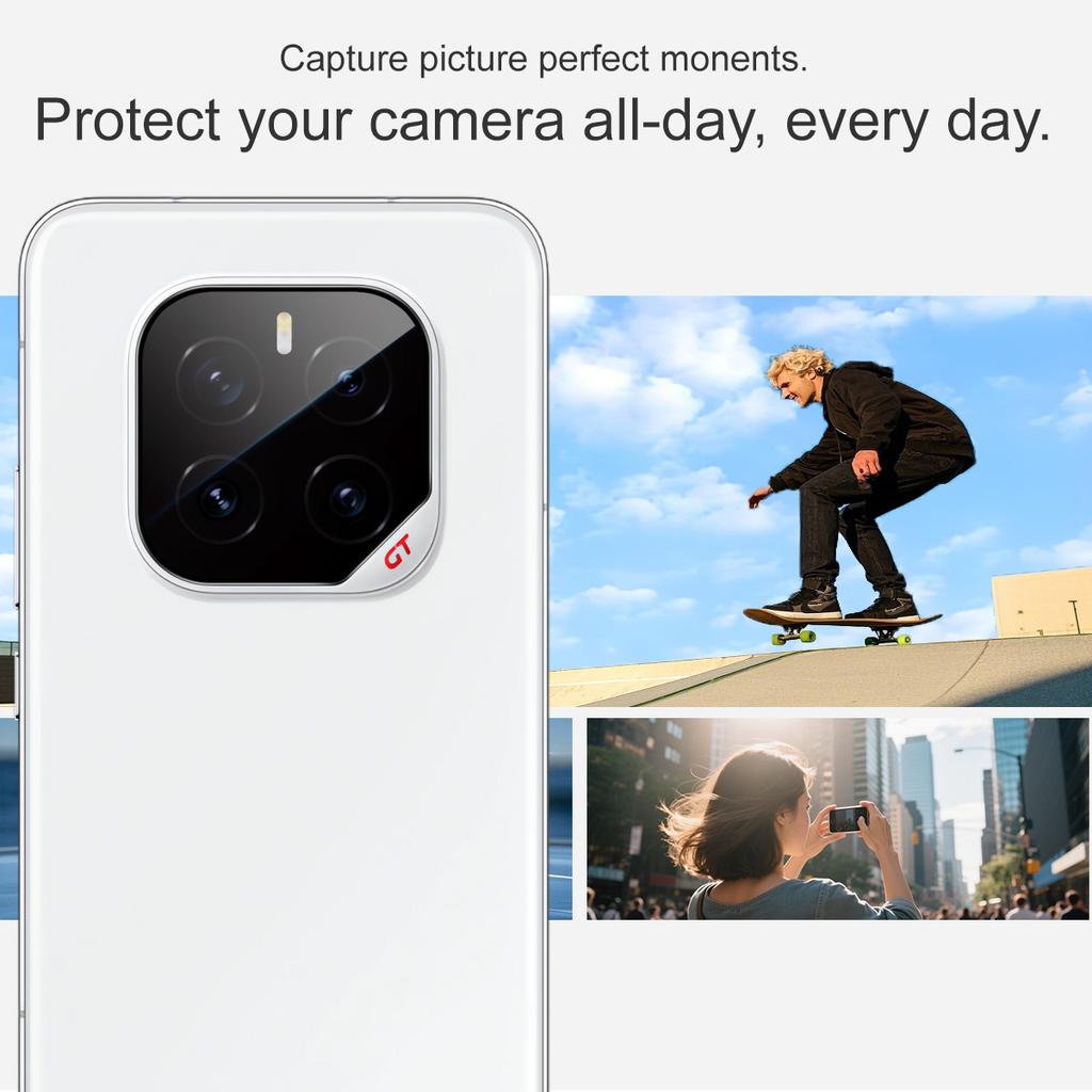 IMAK For Honor GT Pro Camera Lens Protector Tempered Glass Lens Film with Self Positioning Frame