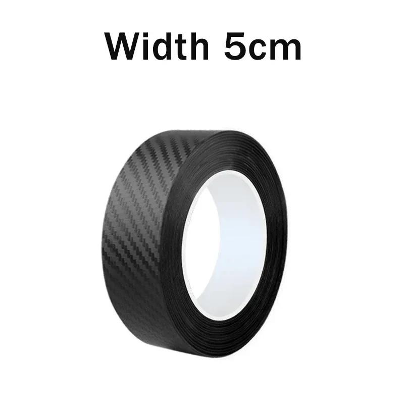 Waterproof Tape Car Sticker Paste Protective Strip Door Frame Side Mirror Carbon Fiber Masking Sealing Adhesives Sealers Home