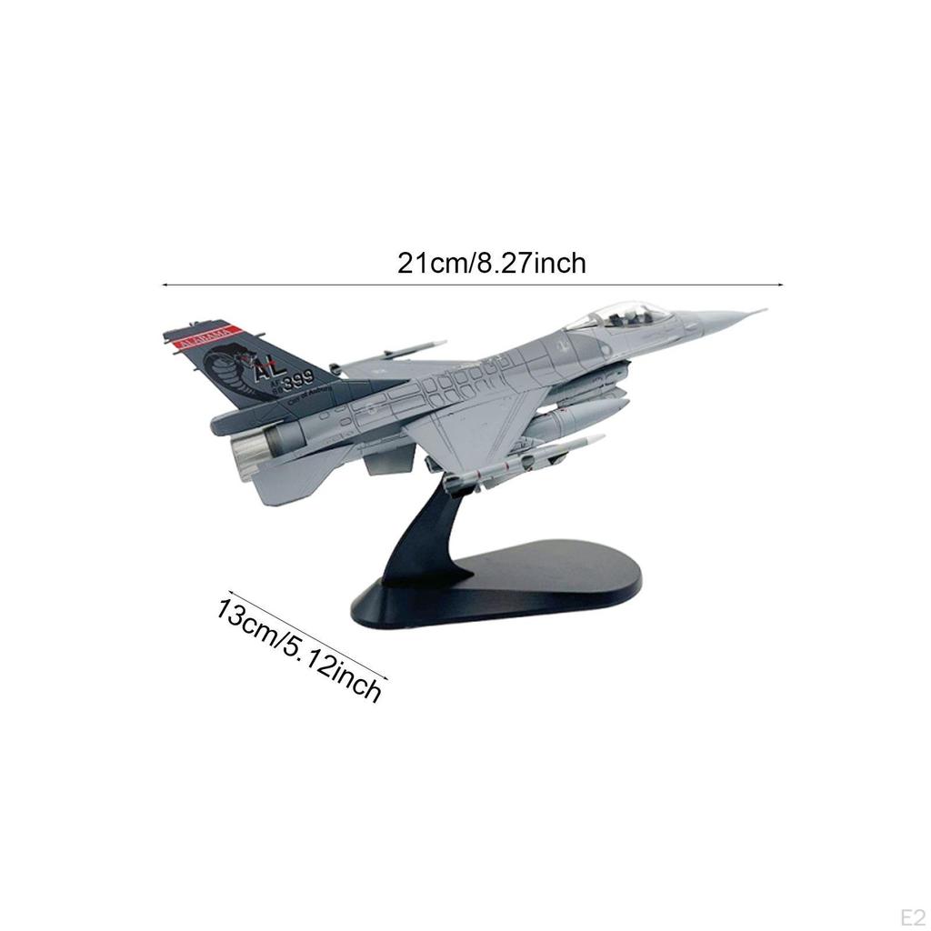 Fighter Jet Display Ornament 1/72 Desktop Airplane Children Toy Plane Boy Toys for Keepsake