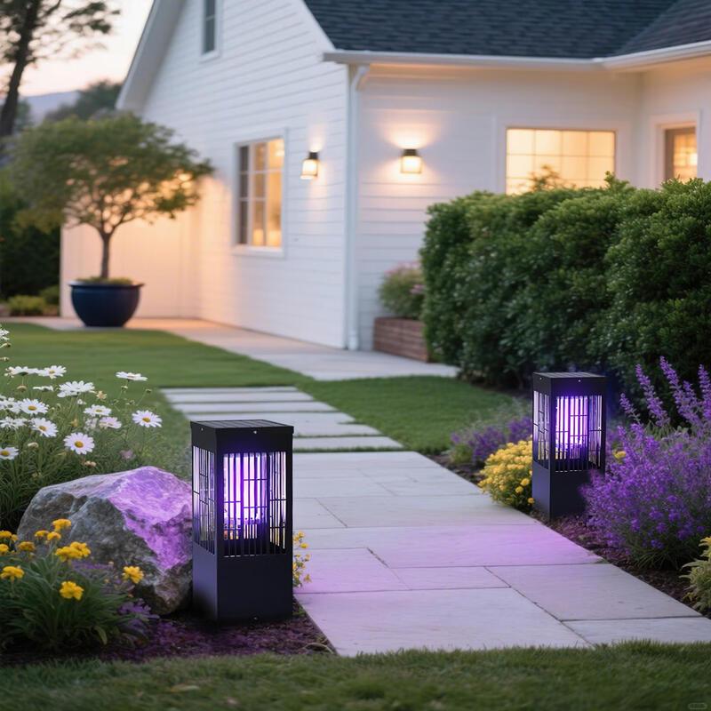 Outdoor Solar Mosquito Killer Lamp