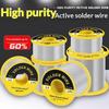 1Roll 50G Solder Wire Tin No-Clean Rosin Core 0.5-1.2Mm Welding Soldering Iron Reel Flux 2% Electronic Soldering Wire Roll