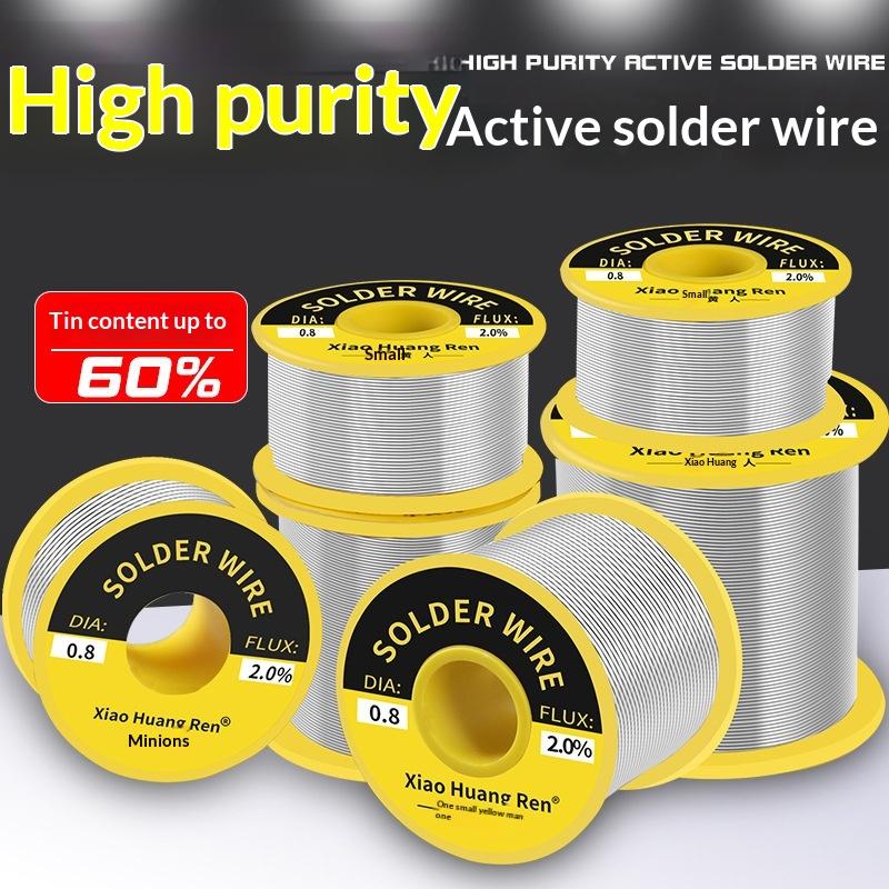 1Roll 50G Solder Wire Tin No-Clean Rosin Core 0.5-1.2Mm Welding Soldering Iron Reel Flux 2% Electronic Soldering Wire Roll