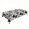 Farm Cow Animal Theme Rectangle Tablecloth for Table Decor Washable Farmhouse Kitchen Dining Table Cloth Holiday Party Decor