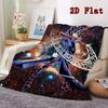 Light of Courage 2D Flat Pattern Flannel Blanket High quality All Seasons Warmth and Comfort Perfect for Christmas Gifts.P260914567