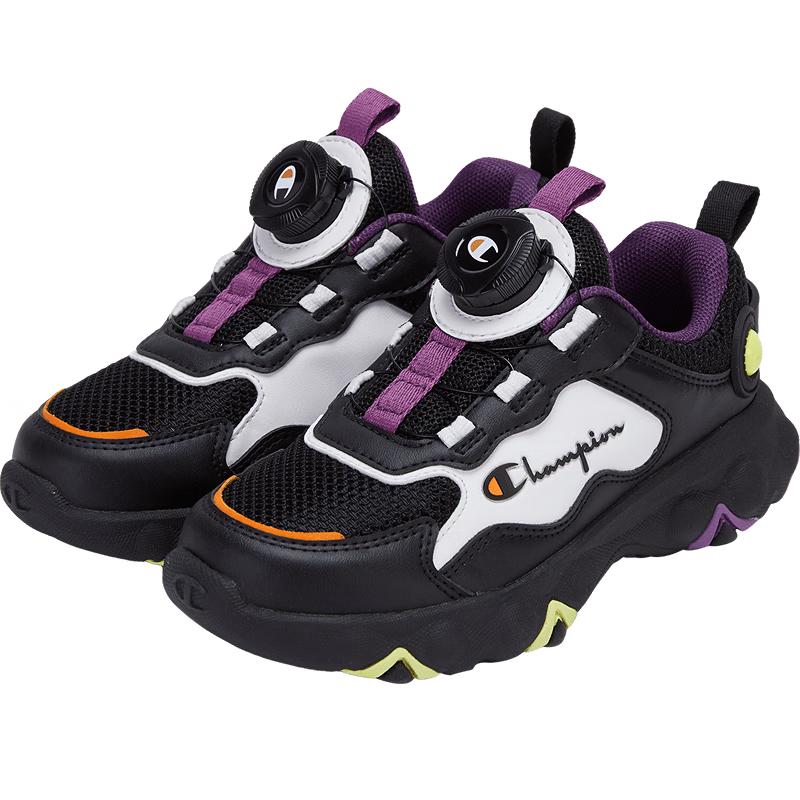 Champion Папины кроссовки с кошачьими лапками для детей с поворотной пряжкой 26