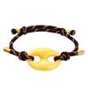 Western Style Pig Nose Retro Bracelet Adjustable Handmade Charm Bracelet Lightweight Resin Women's Bracelet Jewelry Accessories