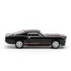 POP RACE Shelby Mustang GT500 Dark Chrome Finished Model PR640218 1/64