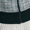 Maxza Glitter Boucle Tweed Blouson Jumper Zc04qj601on