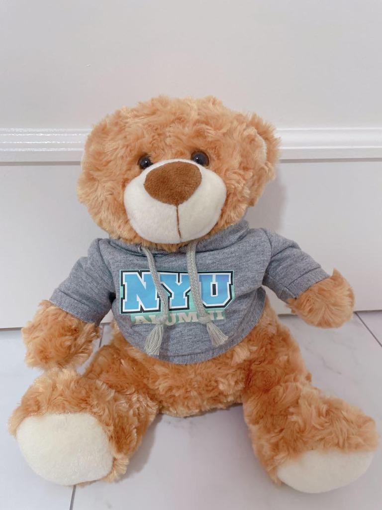 [USED] New York University Teddy Bear