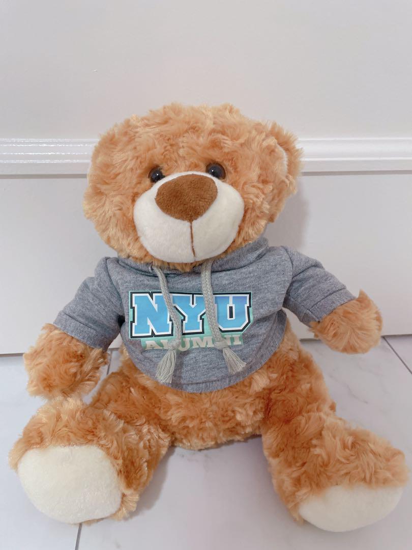 

[USED] New York University Teddy Bear