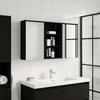 Bathroom Cabinet Set 3 Pcs 126 X 16 X 62.5 Cm Particleboard