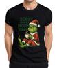 Grinch Weihnachten Sorry I'm a Bit Moody Kaffee Lustig Vintage Herren T-Shirt