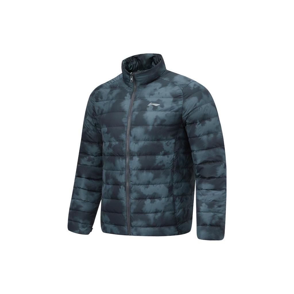 Li-Ning Fitness Series Hooded Three-In-One Sports Training Down Jacket Men Jackets Black AYMT311-5