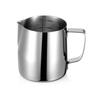 Stainless Steel Coffee Milk Frothing Jug With Pouring Spout Measurement Jug  Milk Coffee Cappuccino