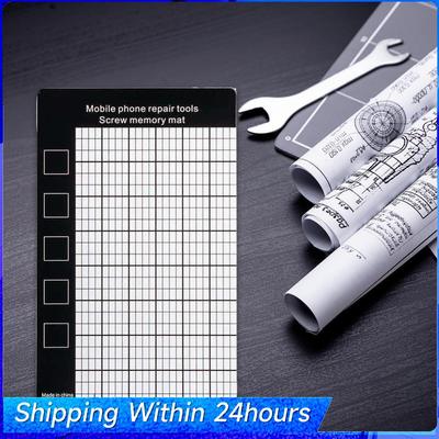 Kreative Magnetische Gedächtnis-Tabelle Arbeitsmatte Handy-Reparatur Schraubenpad Wartungszubehör Werkzeugpad 145x90mm