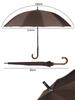 Long Rain 230T 12 Super Large Windproof Automatic Sun and Rain with Storage Pouch Wind-Resistant UmbrellaZruier Men's Umbrella, Umbrella,