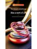 Interstellar Suspension Solar Car Air Freshener - Aluminum Alloy Perfume Ornament
