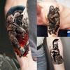 1 Foaie Tatuaje Temporare Cool Războinic Spartan Pentru Bărbați Femei Tatuaje Gladiator Rezistente la Apă Realiste Autocolante Tatuaje False Corp Braț