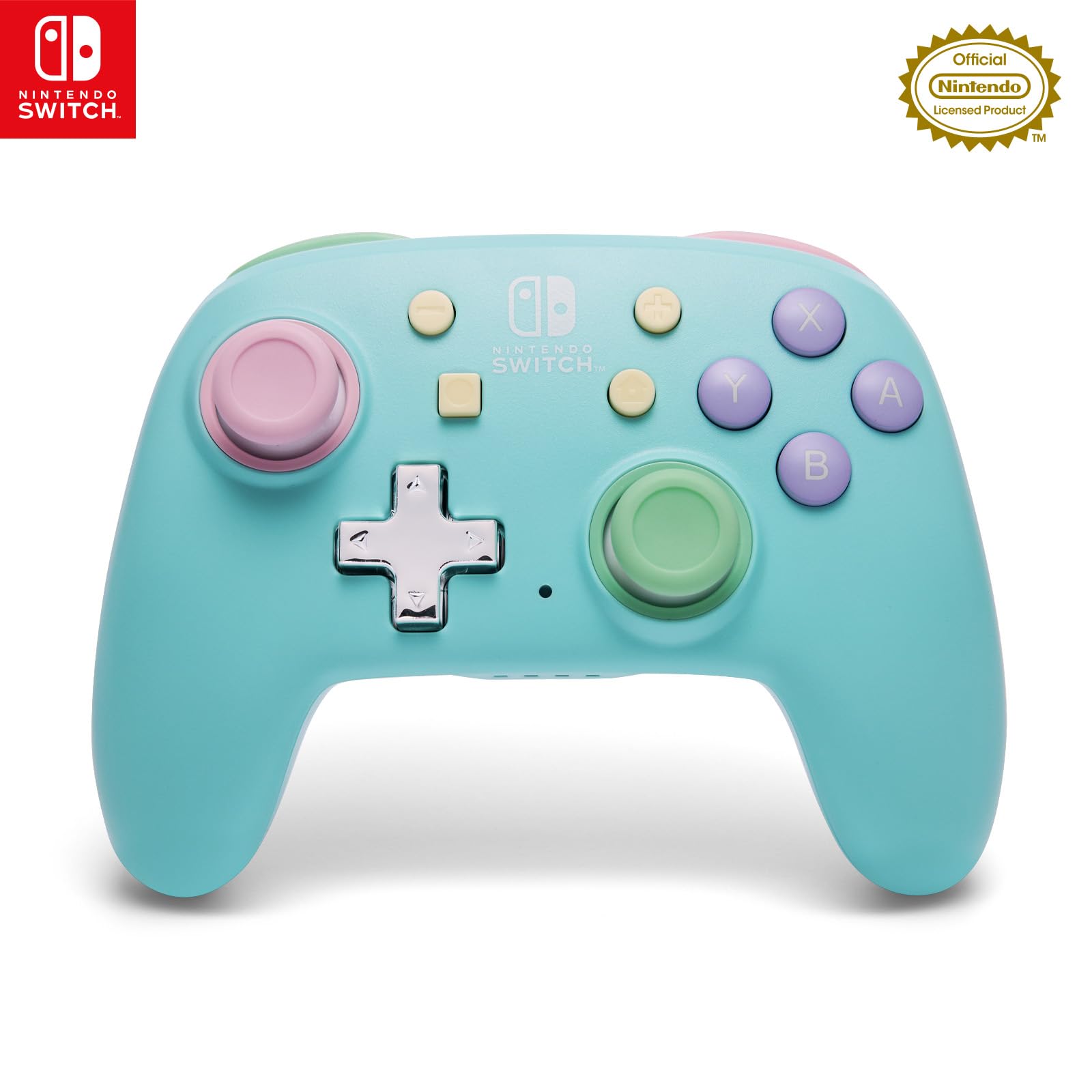 

Licensed PowerA Nano Enhanced Wireless Controller for Nintendo Switch Spring Smaller than Standard [Nintendo Product] - Dream, Size, 2-Year Warranty,