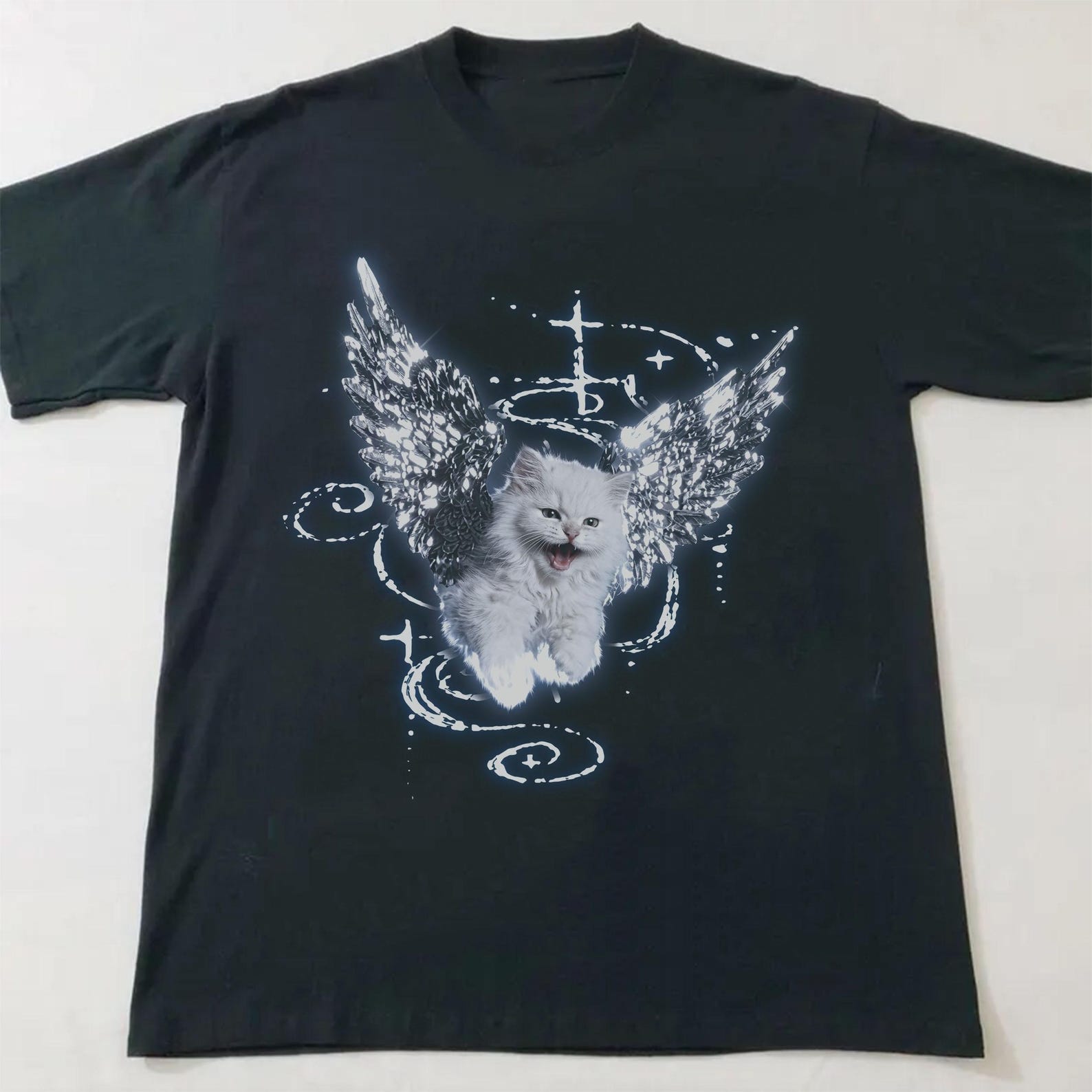 collection Cute Cat T-Shirt, Comfort colors shirt, Vintage cat graphic tee, Retro style graphic tee,unisex 4XL
