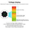 Automotive Digital Display Modified Voltmeter, Motorcycle Mounted, Waterproof LED Lens Display Instrument