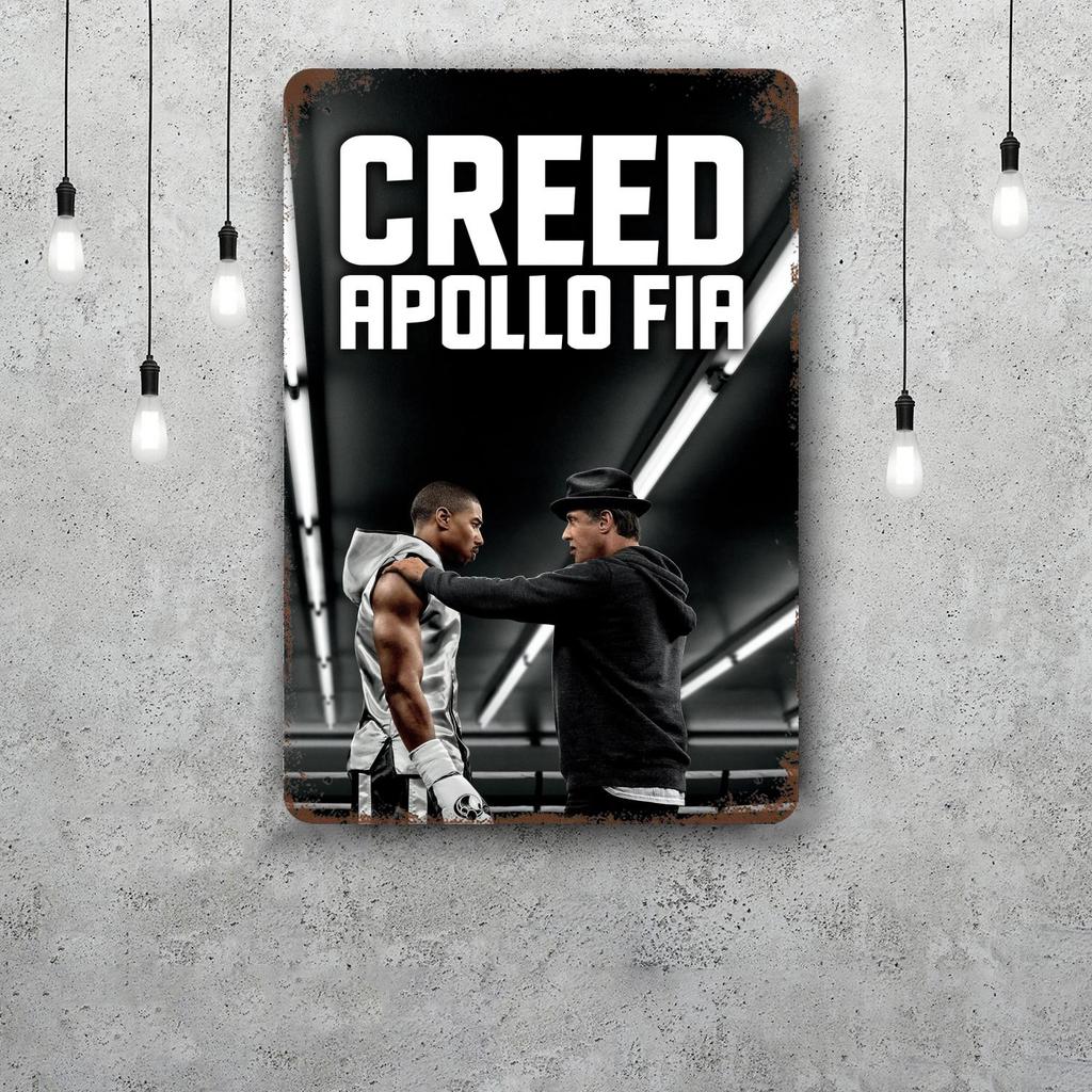 Creed III Creed II Metal Signs wall decor Vintage Tin Signs Captain Metal Poster Decor for Bar Pub Club Wall Decoration