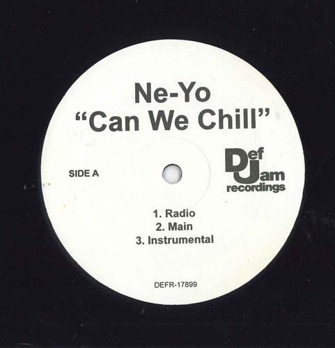 

12inch Record NE-YO - Can We Chill DEFR17899 DEFJAM US Rap & Hip-Hop/R&B Used