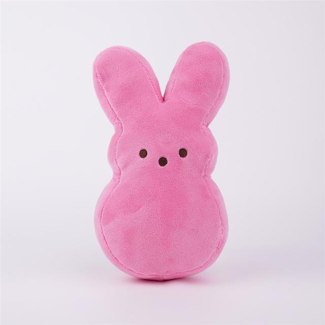 Cheap 1PC Peeps Plush Rabbit Peep Easter Toys Simulation Stuffed Animal