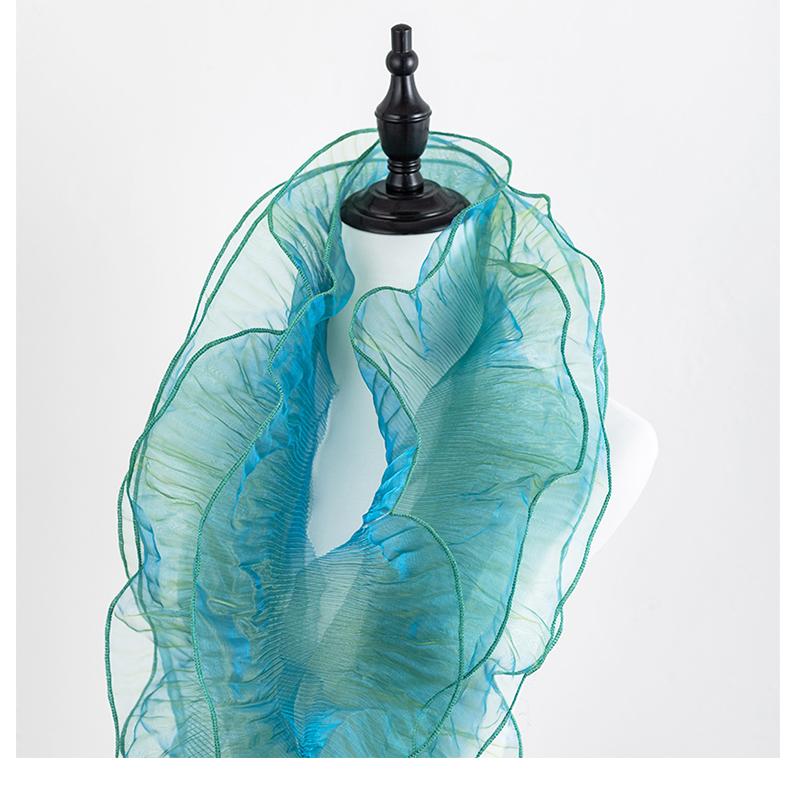 Wave Lace Fabric For Wedding Dress Design Diy Supply 12cm Wide Clothing Handicraft Needlework Accessories Sewing Pleated Ribbons