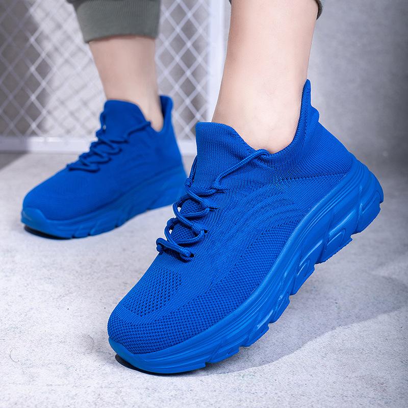 Outdoor-Wanderschuhe Sommer-Sportschuhe Fly-Woven-Mesh-Schuhe leichte weiche Sohle Reisesocken Schuhe Paar