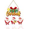Decorative Christmas Wall Hanging Wooden Art Decoration Item for Home | Office | Living Room | Bedroom