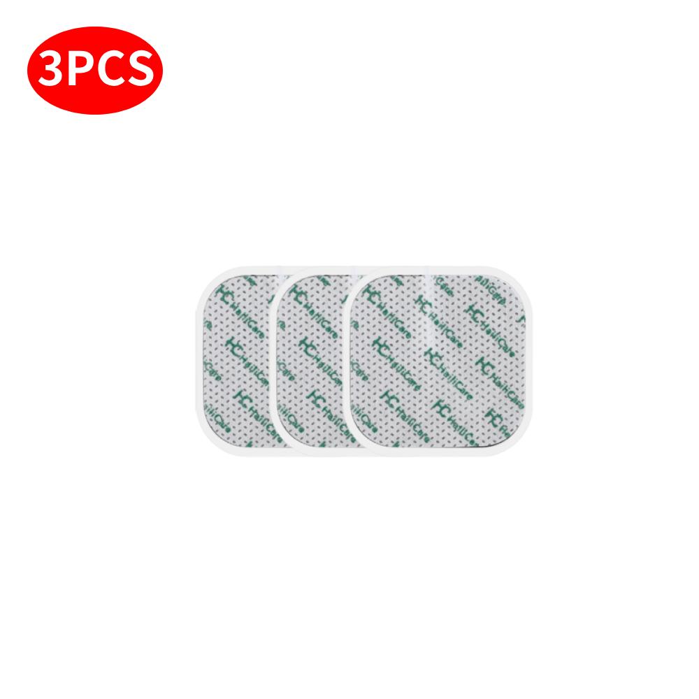 1-20PCS Reusable TENS Ems Nerve Muscle Stimulator Electrode Pads Electrodes Physiotherapy Machine 2mm For Therapy Massager 4*4cm