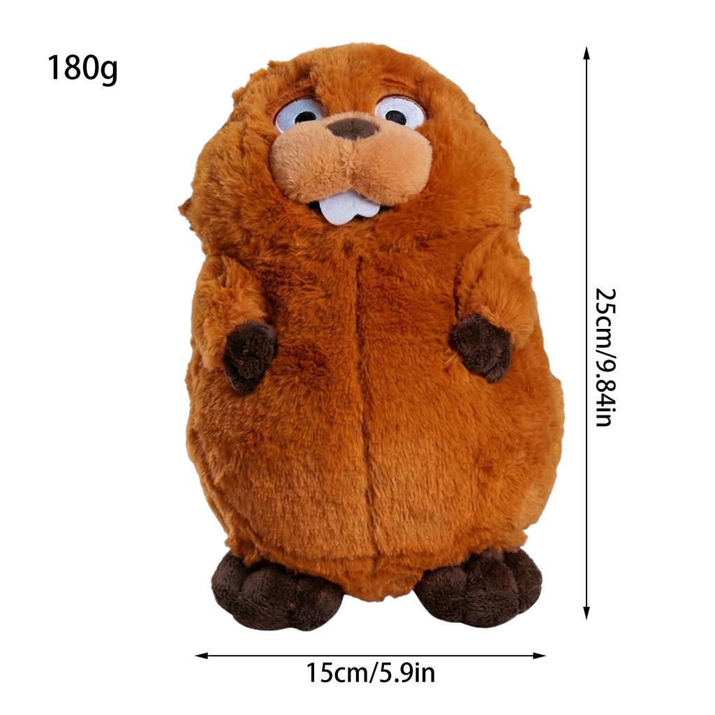 2026 New Hoppers Plush Beaver Transformation Plan Plush Toy Doll Movie Doll Doll In Stock Gift For Him