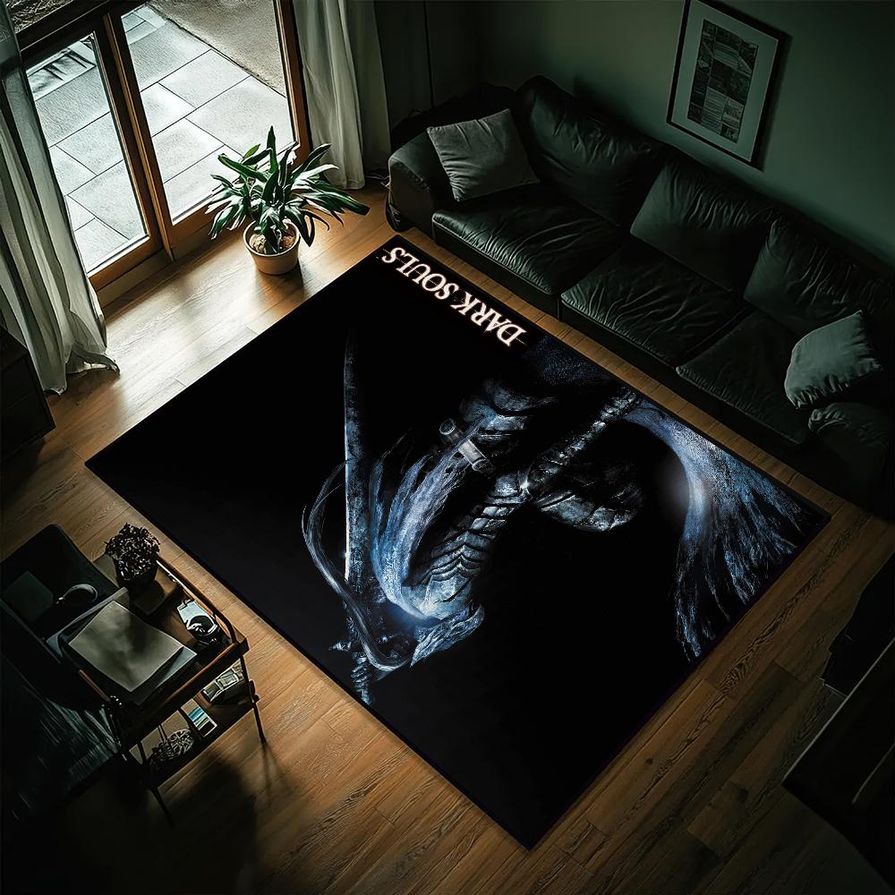 Hot Game The D-Dark Souls Door Mat Entrance Non-slip Washable Kitchen Carpet Living Room Hallway Rug Bathroom Decoration