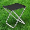 Compact Folding Camping Stool Oxford Cloth Aluminum Alloy Chair for Outdoor Use