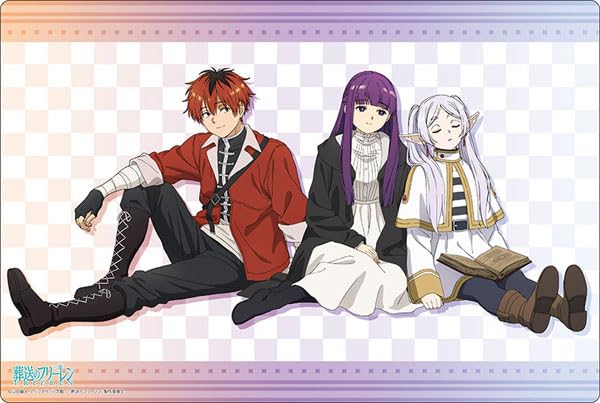 Bushiroad Rubber Mat Collection V2 Funeral of Freiren Vol.1140 "Freiren/Fern/Stark"