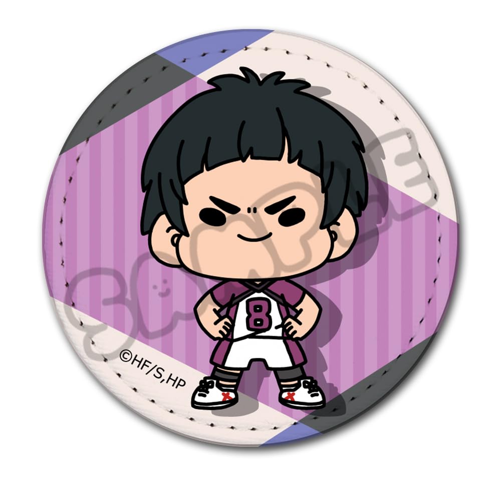 Goshiki Takumi Everyone Mochocho 5th Leather Badge M CE "Haikyu!!" Operation!