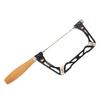 Coping Saw Kit Set Woodworking U Shaped Aluminum Curved Saw Wooden Handle for Ceramics Wood PVC