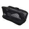 Mesh Makeup Bag Large Capacity Open Flat Toiletry Bag Travel Organizing   Pouch for Women