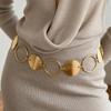 Retro Metal Ring Patchwork Waist Chain - Versatile High-End Fashion Accessory