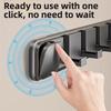 Wall Mount Bathroom Towel Hook Suction Cup Kitchen Organizer  Entryway Key & Bag Hanger