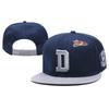 Letter D Adult Sports Hip Hop Casual Hat Sunshade Basketball Flat Edge Hat Baseball Cap