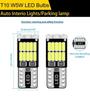 T10 Led Canbus W5W Led Bulbs 168 194 Signal Lamp Dome Reading License Plate Light Car Interior Lights Led T10 Canbus
