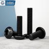 GUWANJI Hex Socket Flat Round Head Screws, Grade 10.9