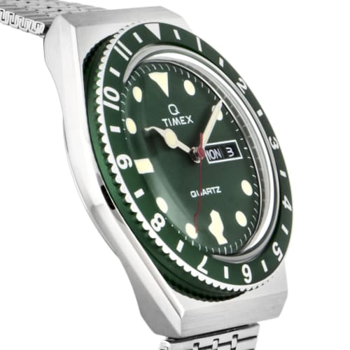 [TIMEX] Timex Watch Q Timex TW2U61700 Green Dial Men's [Regular Imported Product]